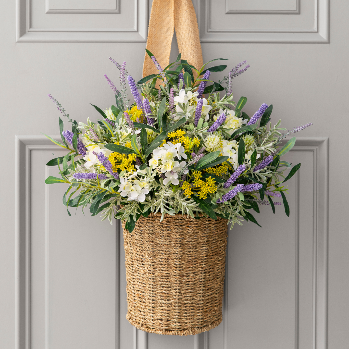 French Market Hanging Door Basket 