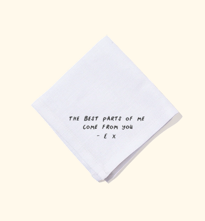Handwritten Handkerchief