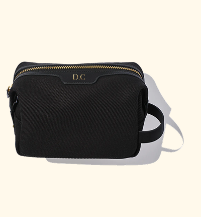 Personalised Canvas Washbag