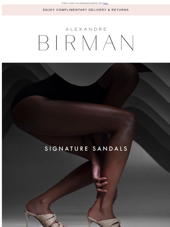 Signature Sandals