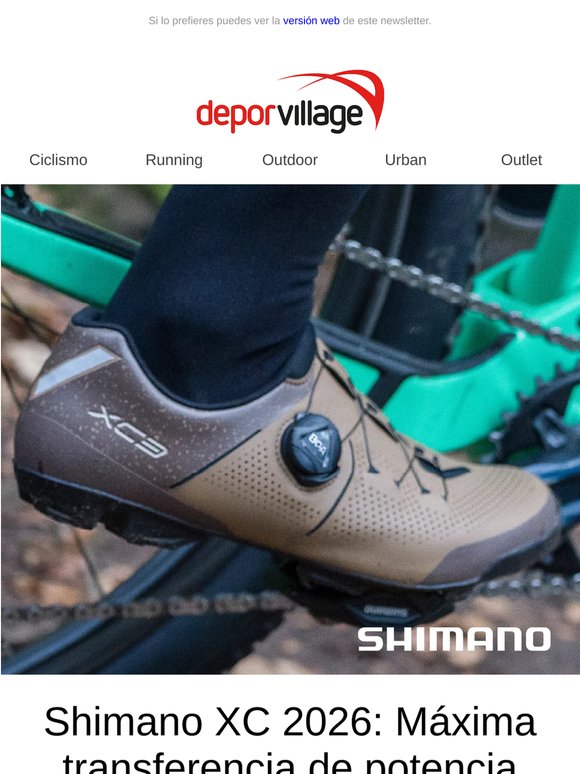 Shimano XC 2026: Máxima transferencia de potencia