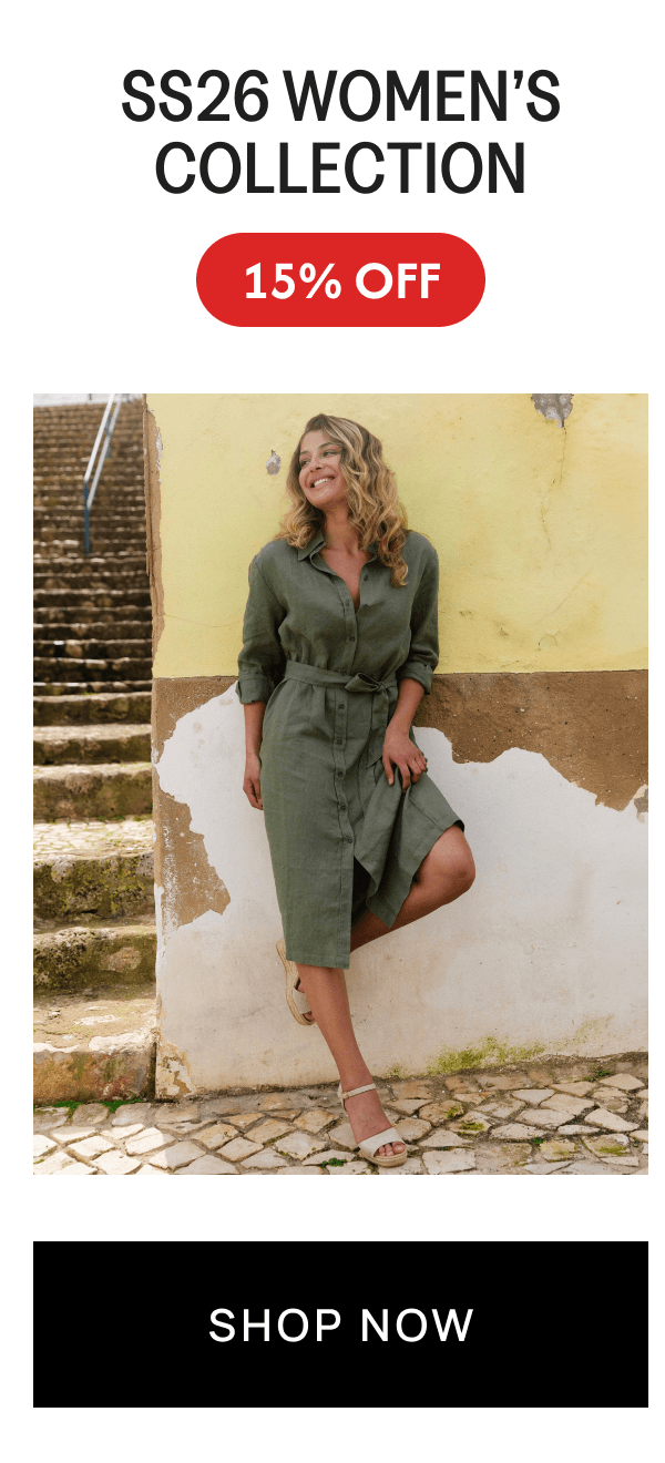 SS26 WOMEN’S COLLECTION 15% OFF