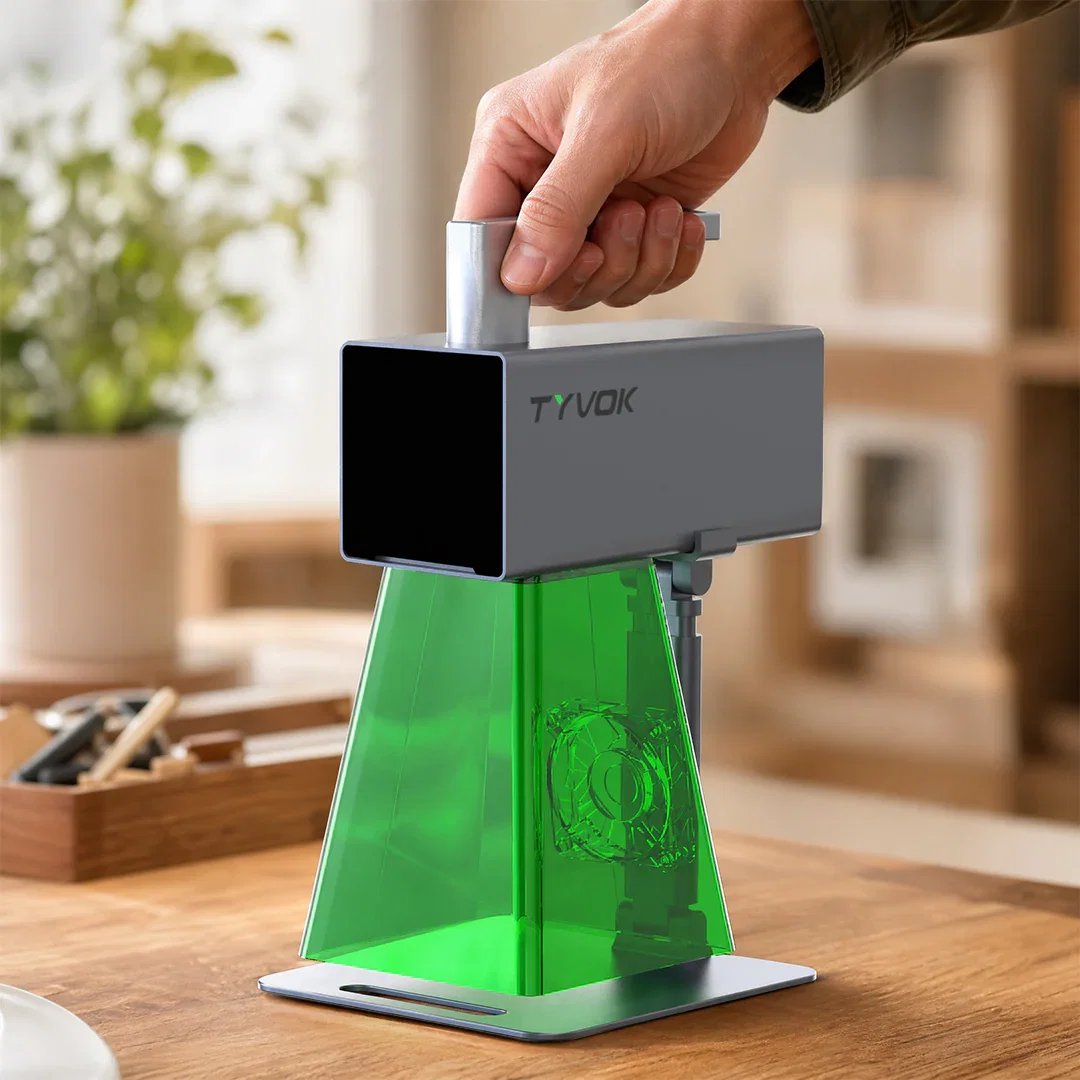 Tyvok P2 galvo laser engraver