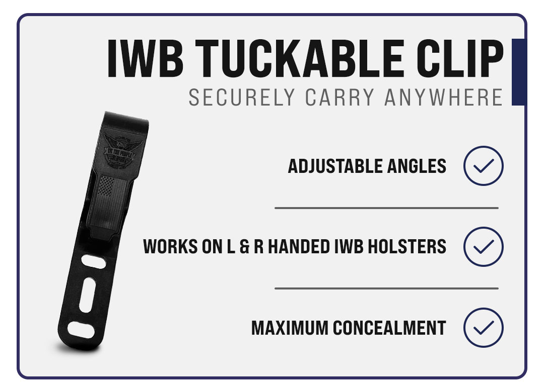 Tuckable Clip for rocking the more professional attire