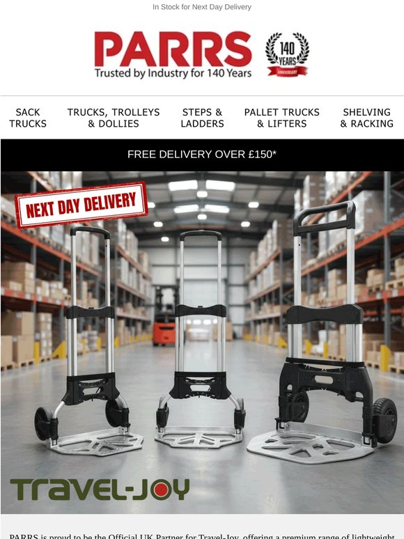 Portable, Practical & Foldable – Discover Travel-Joy  Sack Trucks