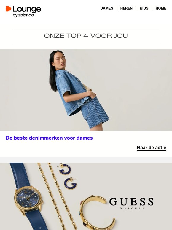 Levi's®, Guess & Monki ⎪ Vind mode-inspiratie ➜