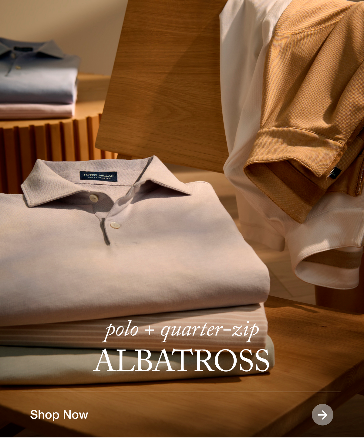Polo + Quarter-zip Albatross | Shop Now