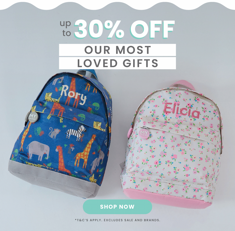 Up to 30% off our cost loved gifts 