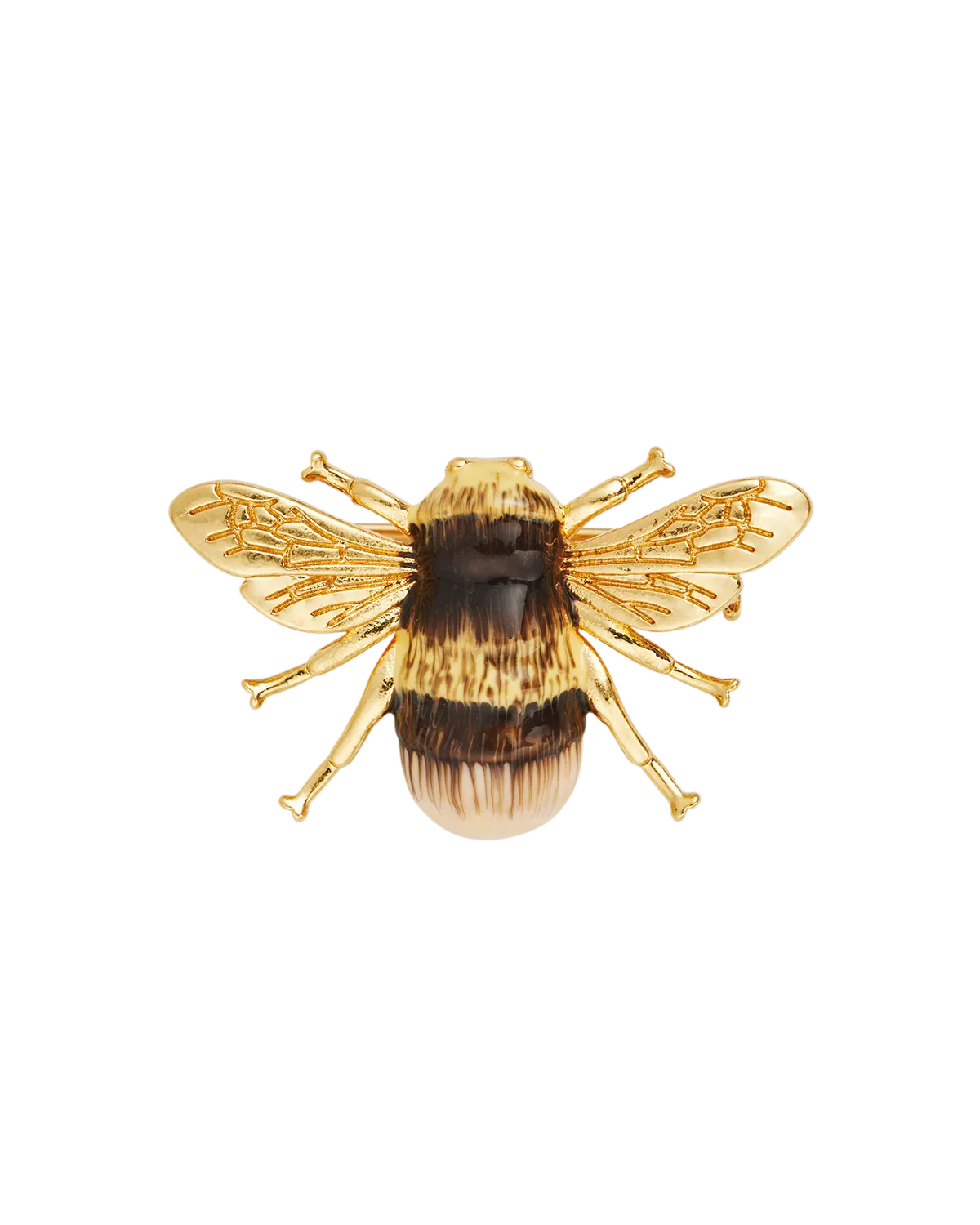 Image of Gold Honey Bee Brooch