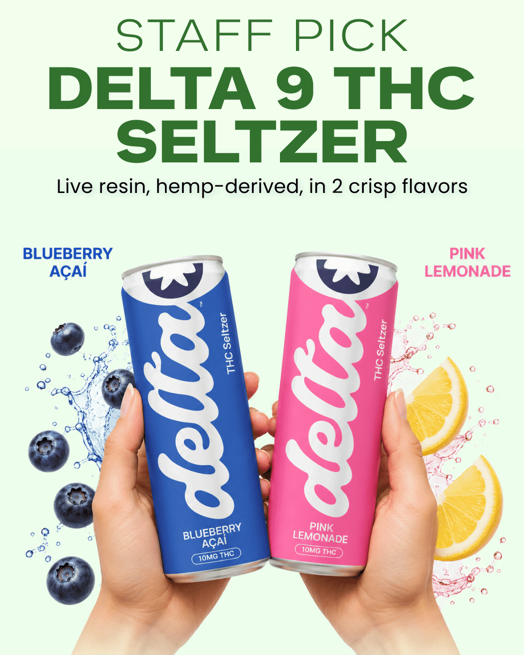 Delta 9 THC Seltzer