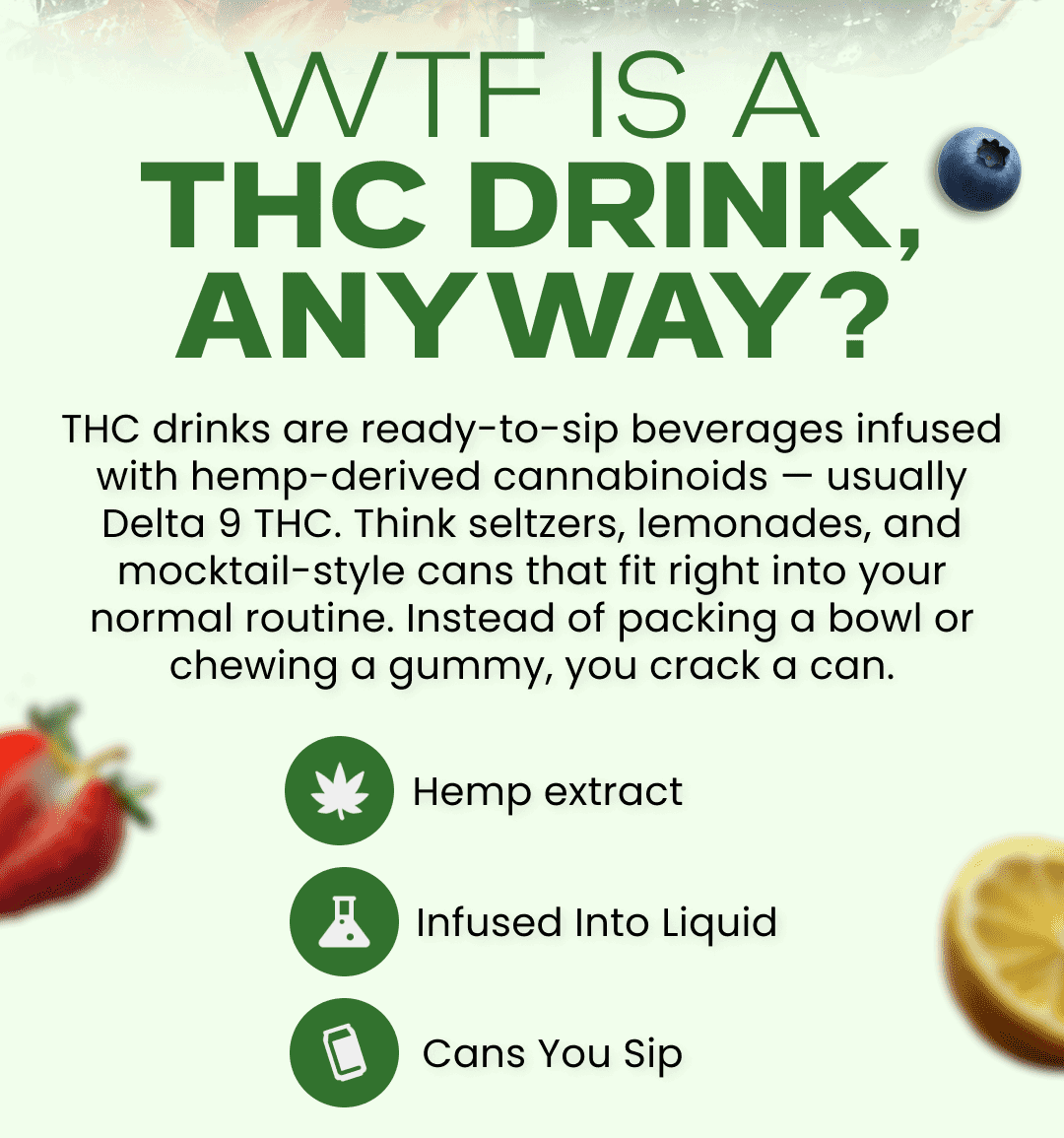 What is a THC Drink?