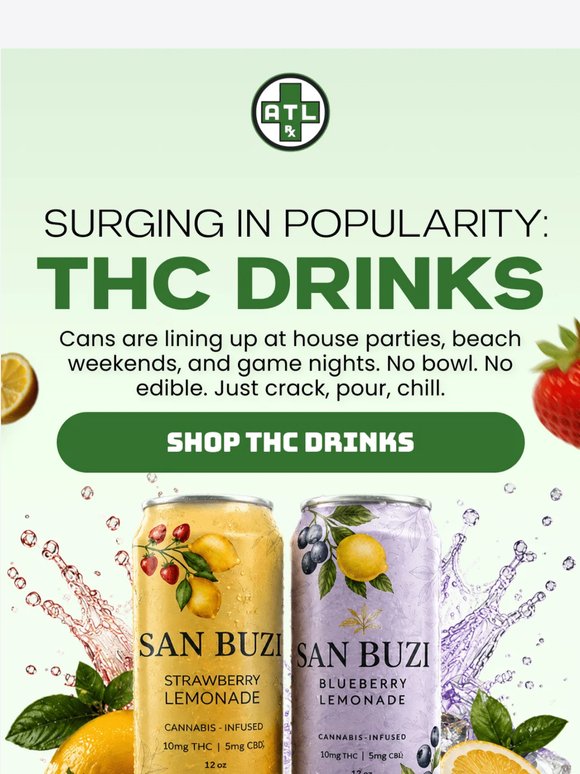 THC in a Can? That’s a Thing Now