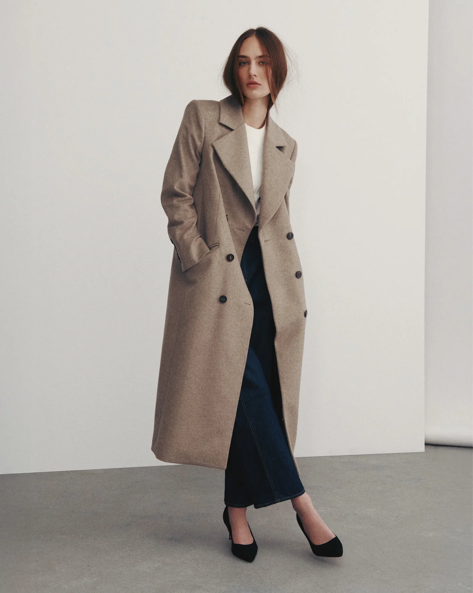 Image of Seth Wool-Cashmere Dickey Coat