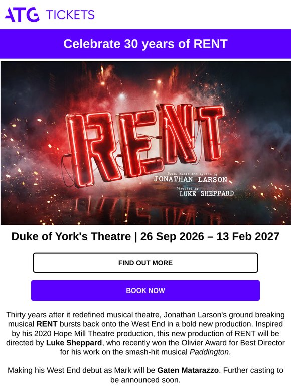 On Sale Now | RENT