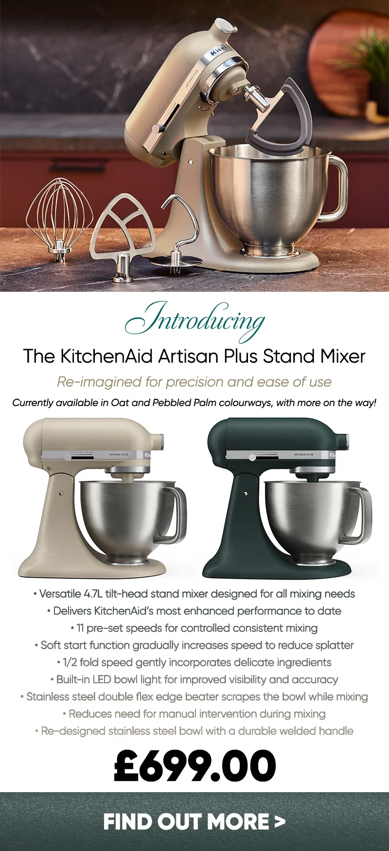KitchenAid Artisan Plus Mixers