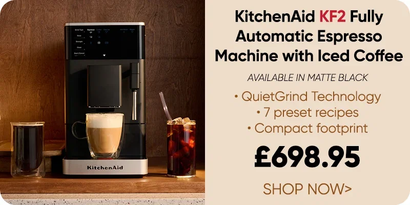 KitchenAid KF2 Fully Automatic Espresso Machine with Iced Coffee Matte Black
