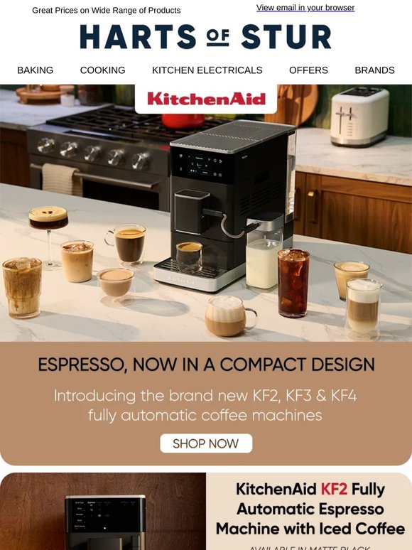 The KitchenAid line-up has just grown! 🫘 🍰