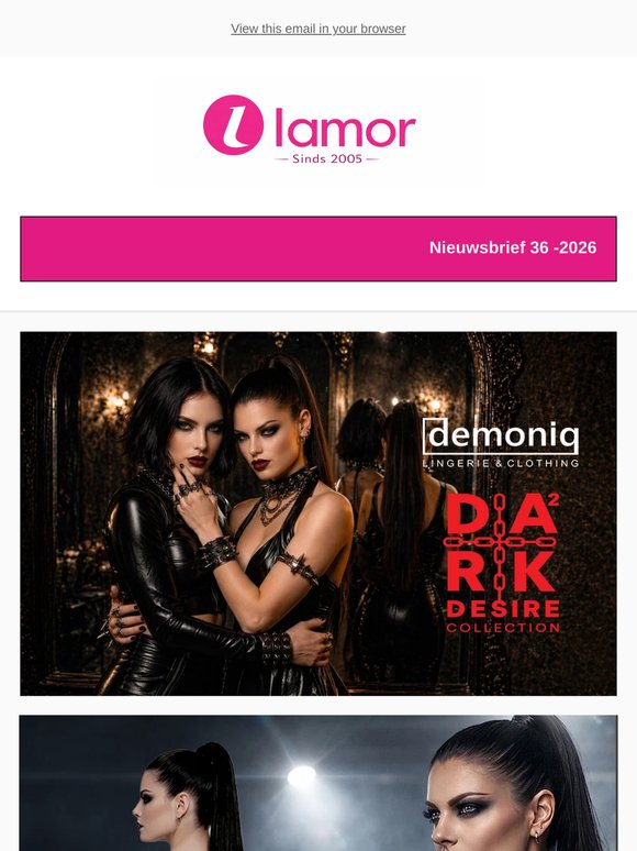 Dark+Desire 2 Collection 2026 🖤 Nieuw & onweerstaanbaar❤️‍🔥