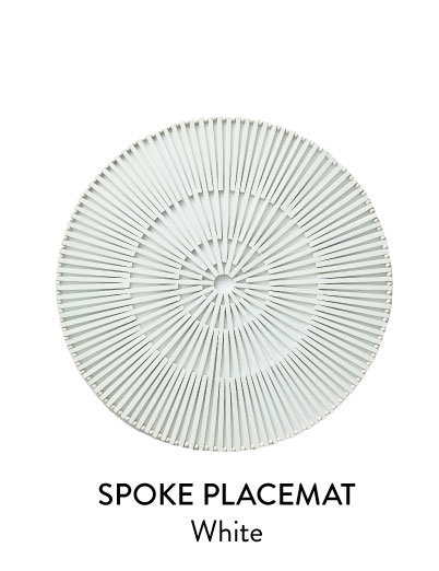 Spoke Placemats, Set of 4