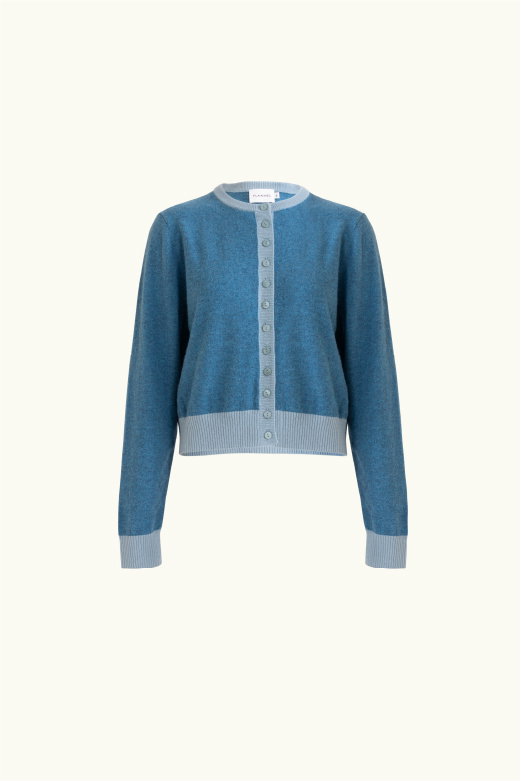 Fiora Cashmere Cardigan Seaform