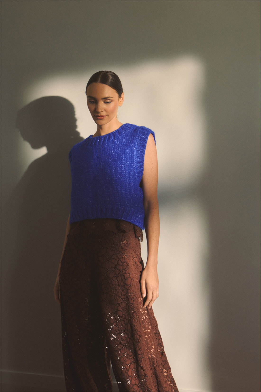 Beatrix Hand Knit Vest - Collection Highlight