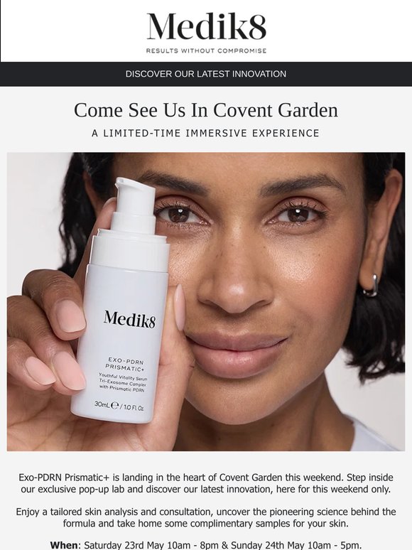 Come see us in Covent Garden this weekend