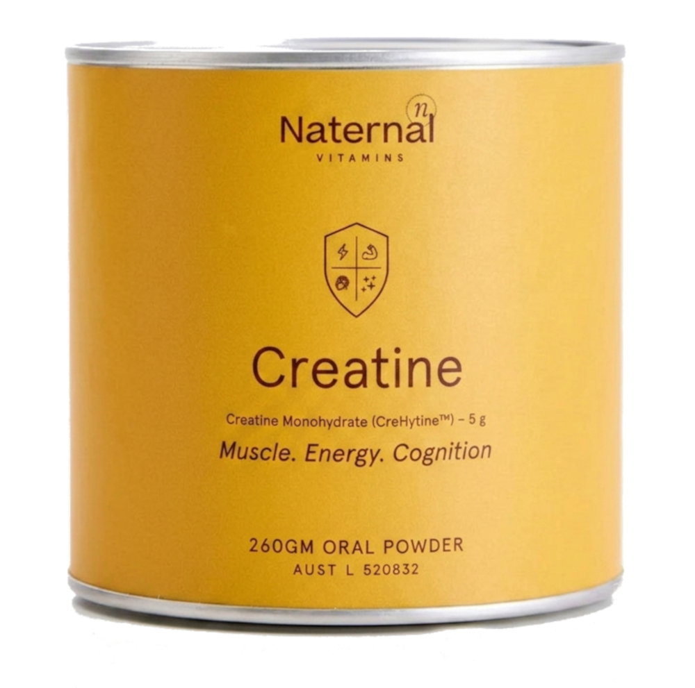 Naternal Creatine Monohydrate 260g Powder