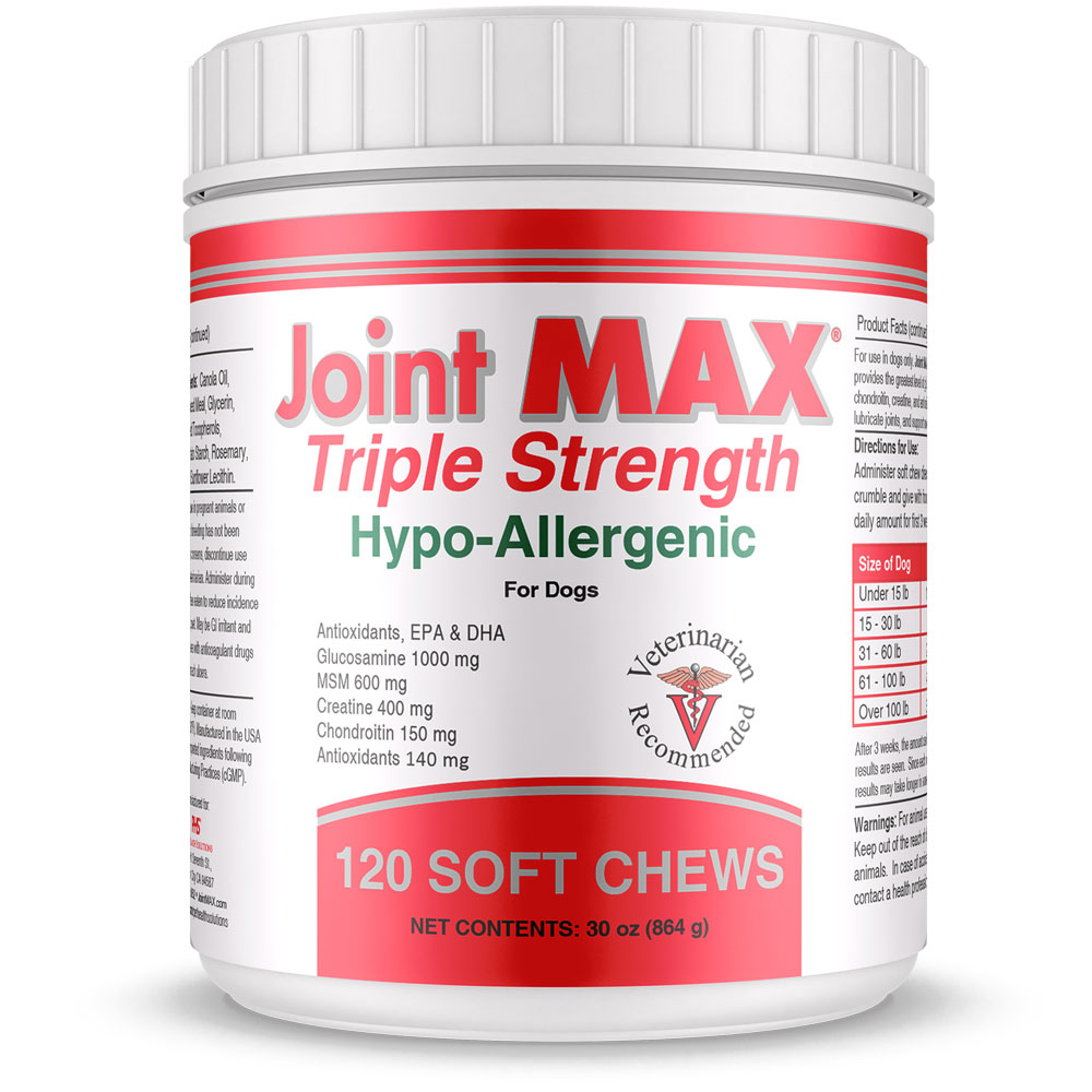 Image of Joint MAX Triple Strength Hypoallergenic Soft Chews (120 Chews)