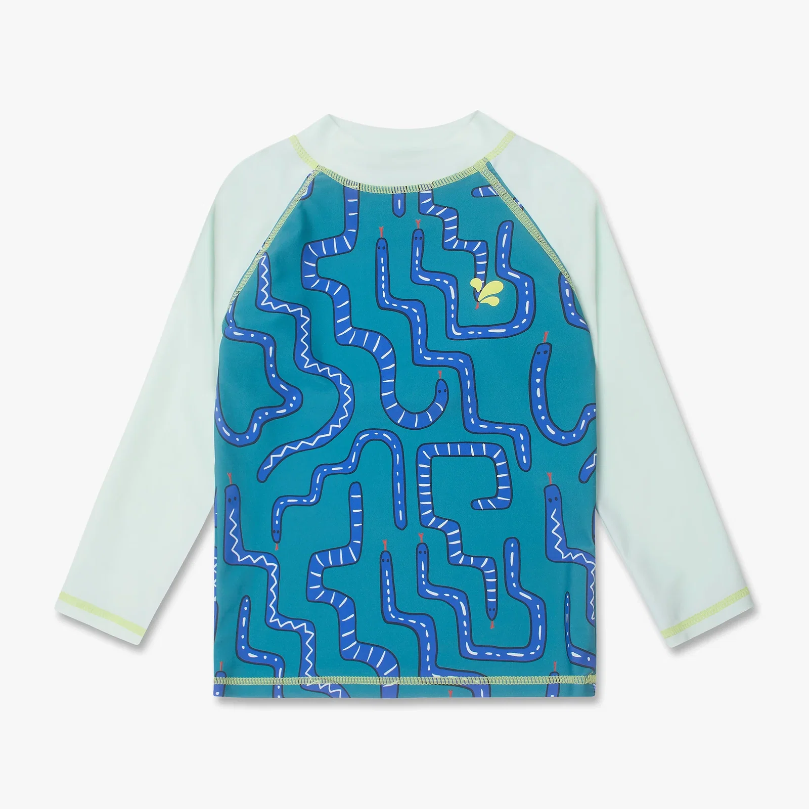Image of UV Protective Rash Vest Green Snake