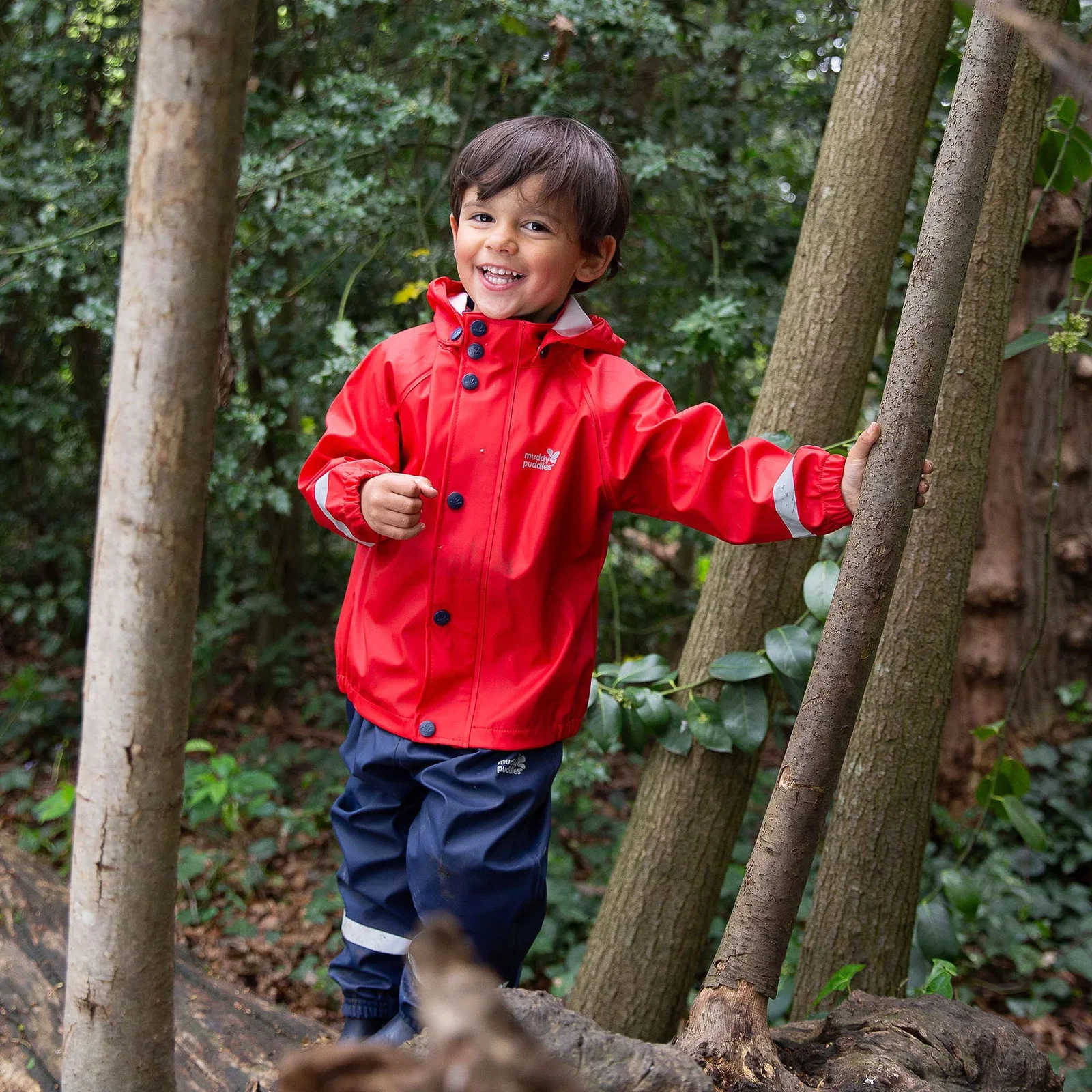 Image of Rainy Day Waterproof Jacket Red