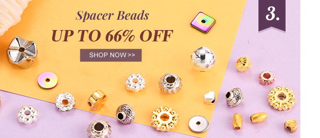 Spacer Beads Up to 66% OFF