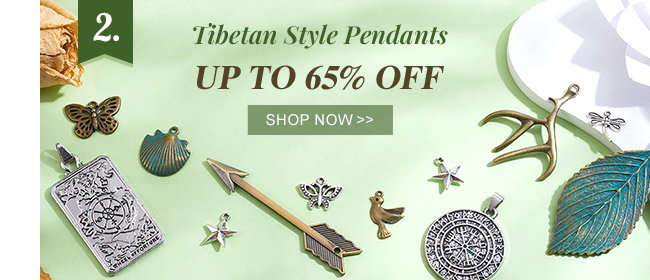 Tibetan Style Pendants Up to 65% OFF