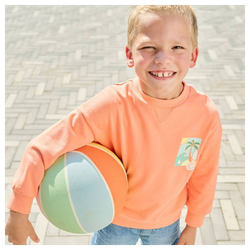 Jungen Sweatshirt mit Sommer-Motiv - mango