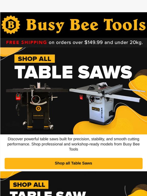 Table Saws On Sale Now