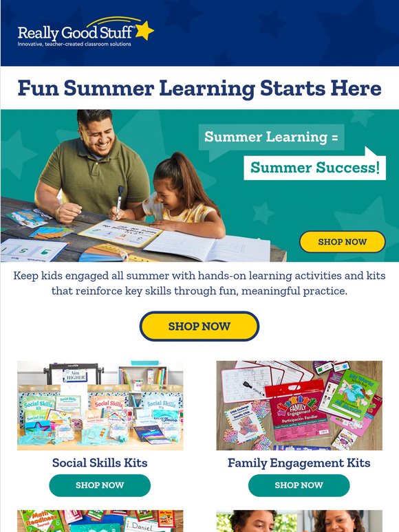 Keep kids learning all summer long