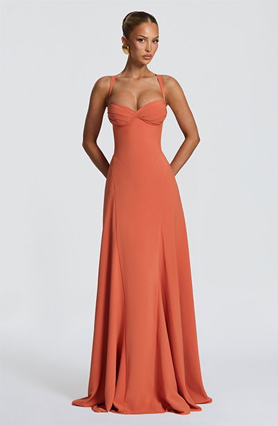Irie Maxi Dress - Burnt Orange