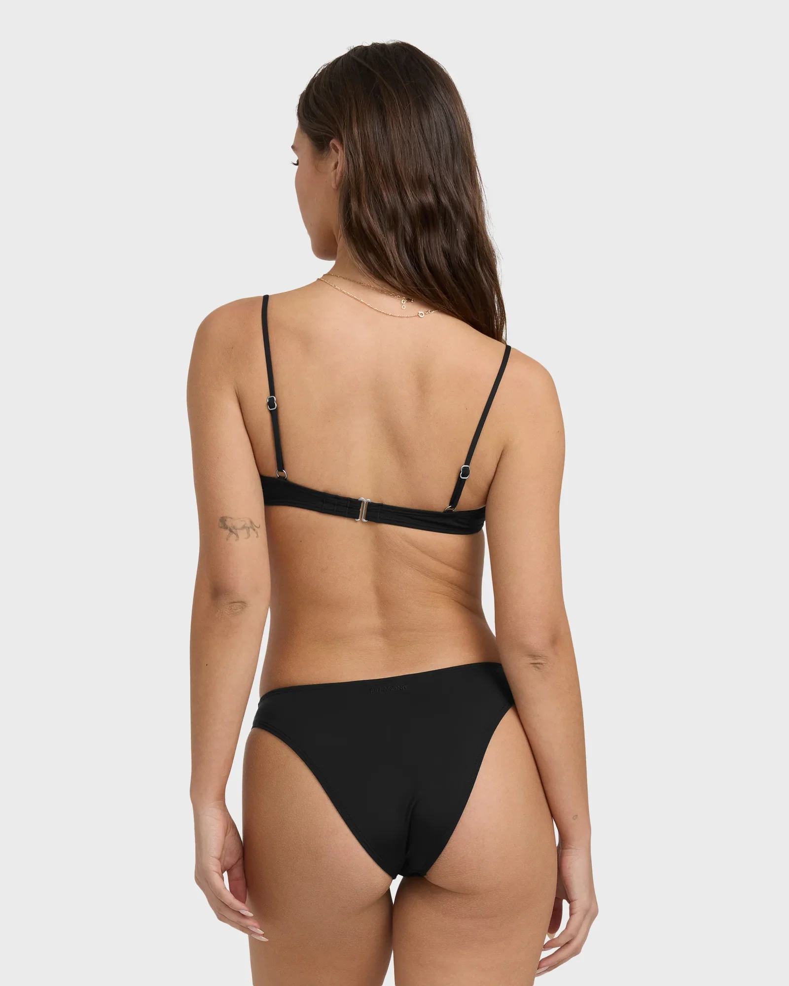 Image of Sol Searcher Hike Bikini Bottom - Black Pebble