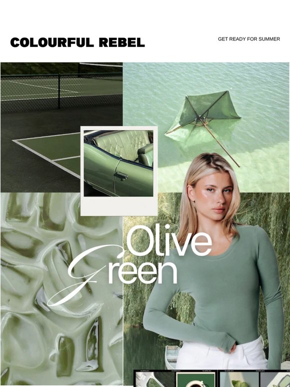 Ontdek de nieuwste kleur in onze Basics 🫒😍