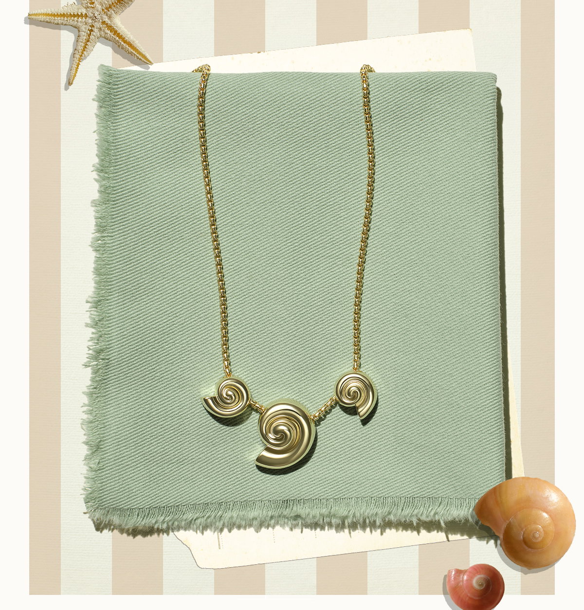 Nautilus Statement Necklace