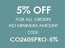 5% OFF For All Orders No Minimum Amount