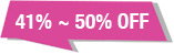 41%~50% OFF