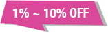 1%~10% OFF