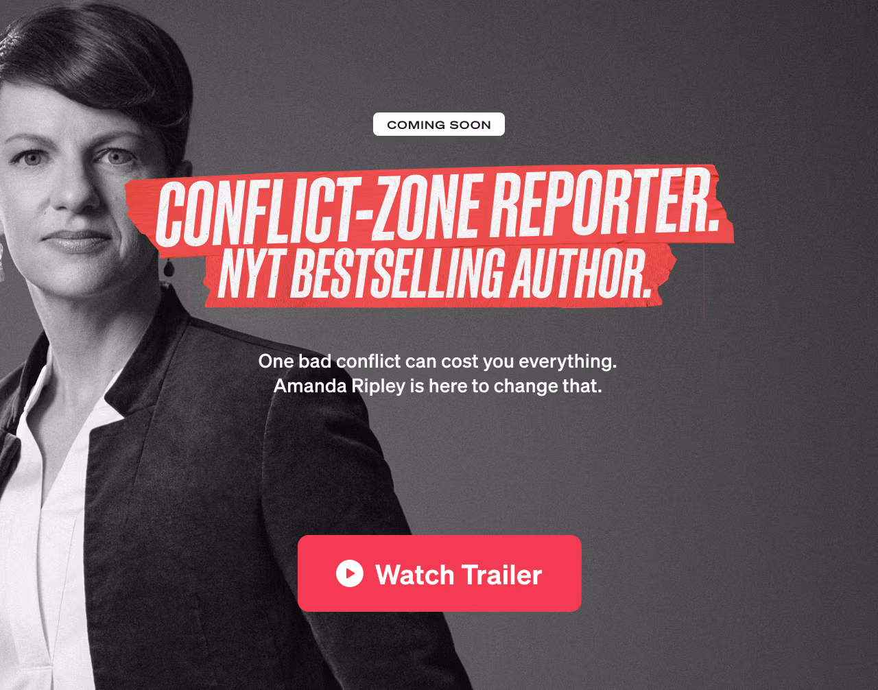 Conflict-zone reporter. NYT bestselling author.