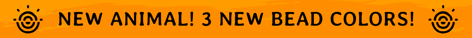 3 new bead colors, 1 new animal! Start tracking now!