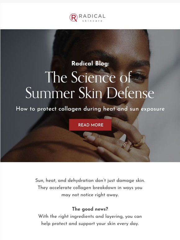 Summer Air Is Aging Your Skin