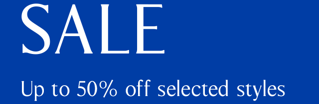 SALE | Up to 50% off selected styles