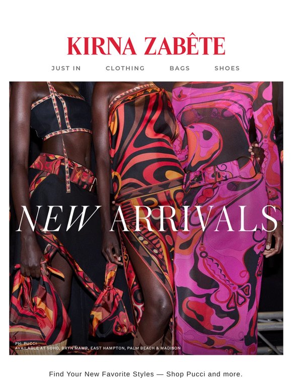 This Just In: New Styles from Pucci and More