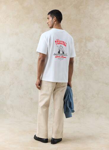 Gordon Oversized T Shirt | Organic Cotton | White
