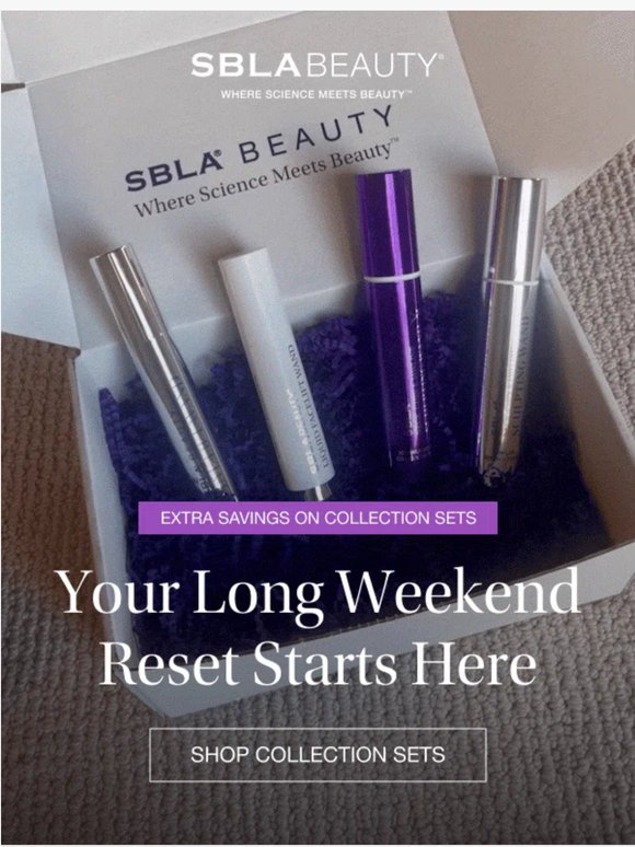 Long Weekend Savings: 45% OFF on Collection Sets!