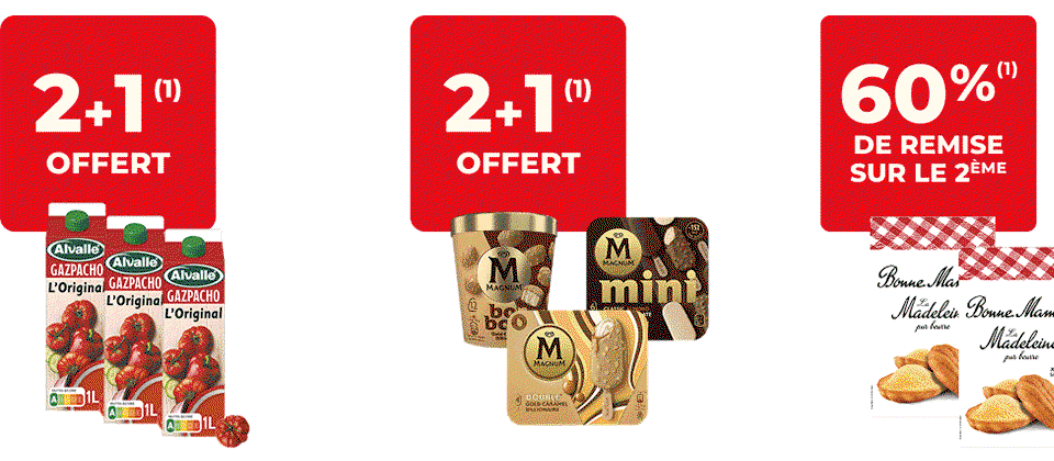 Carrousel promotions